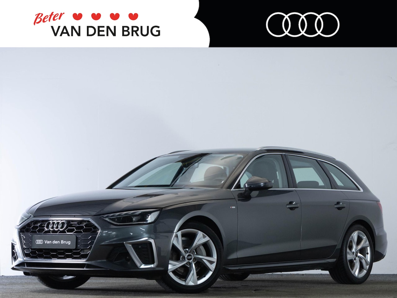 Audi A4 Avant - S-Line 40 TFSI 204 PK | LED | Stoelverwarming | Navigatie | Elektrischekofferbakklep | 18" - AutoWereld.nl