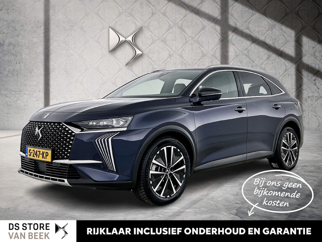 DS 7 - E-Tense 225 pk Automaat Rivoli | Stoelverwarming | Leder | Elektrische stoelverstelling me - AutoWereld.nl