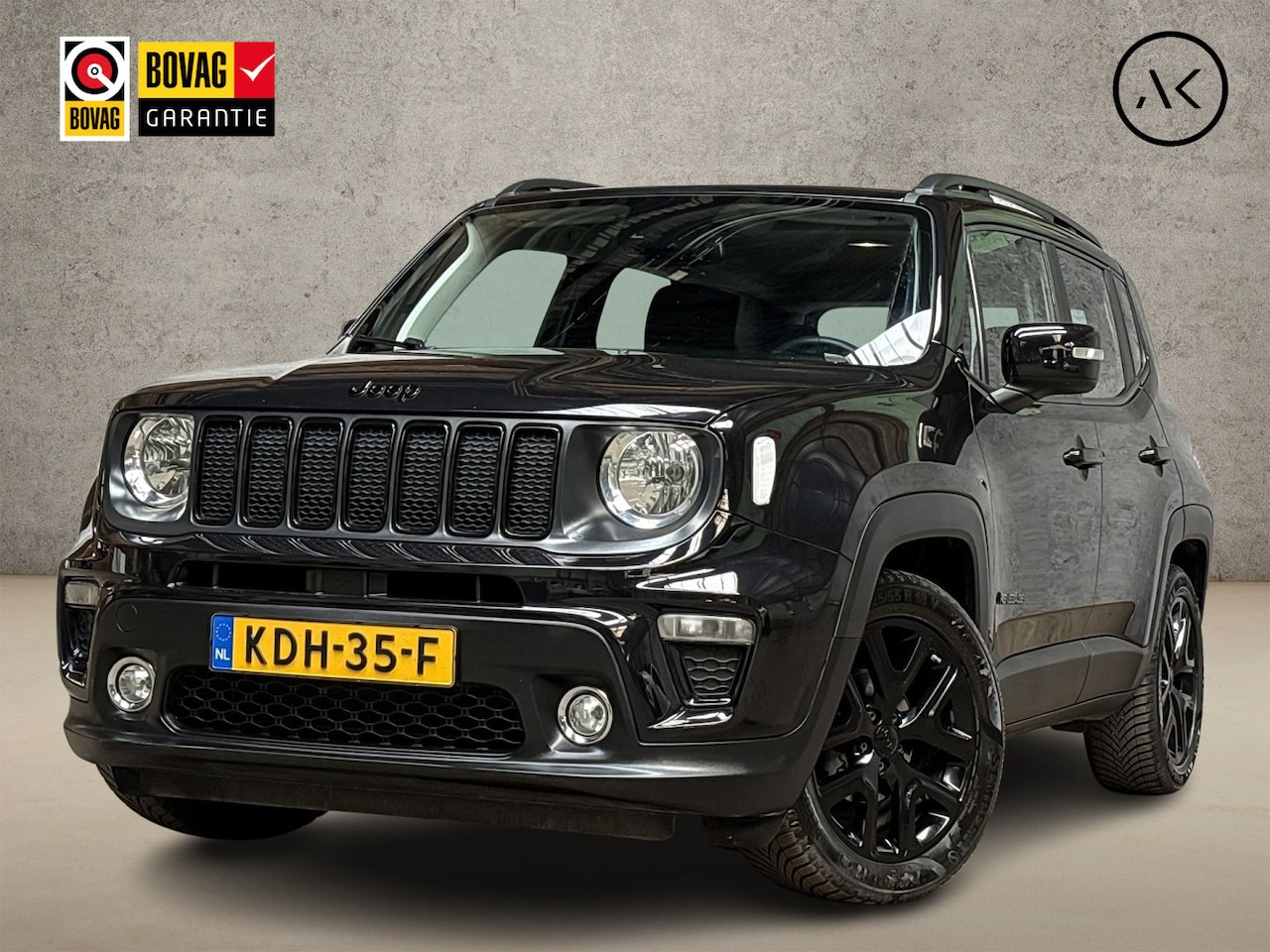 Jeep Renegade - 1.0T Limited Sport (APPLE CARPLAY, BLACK PACK, NAVIGATIE, CLIMATE, KEYLESS, SPORTSTOELEN, - AutoWereld.nl