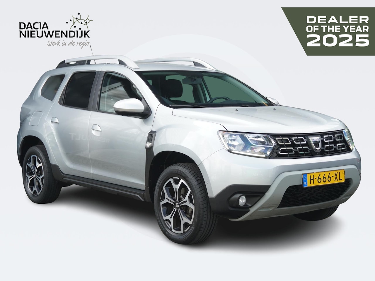 Dacia Duster - 1.3 TCe 150 Prestige / AFN. TREKHAAK / PRIV GLASS / NAVI / STOELV. / CAMERA / CRUISE / PDC - AutoWereld.nl