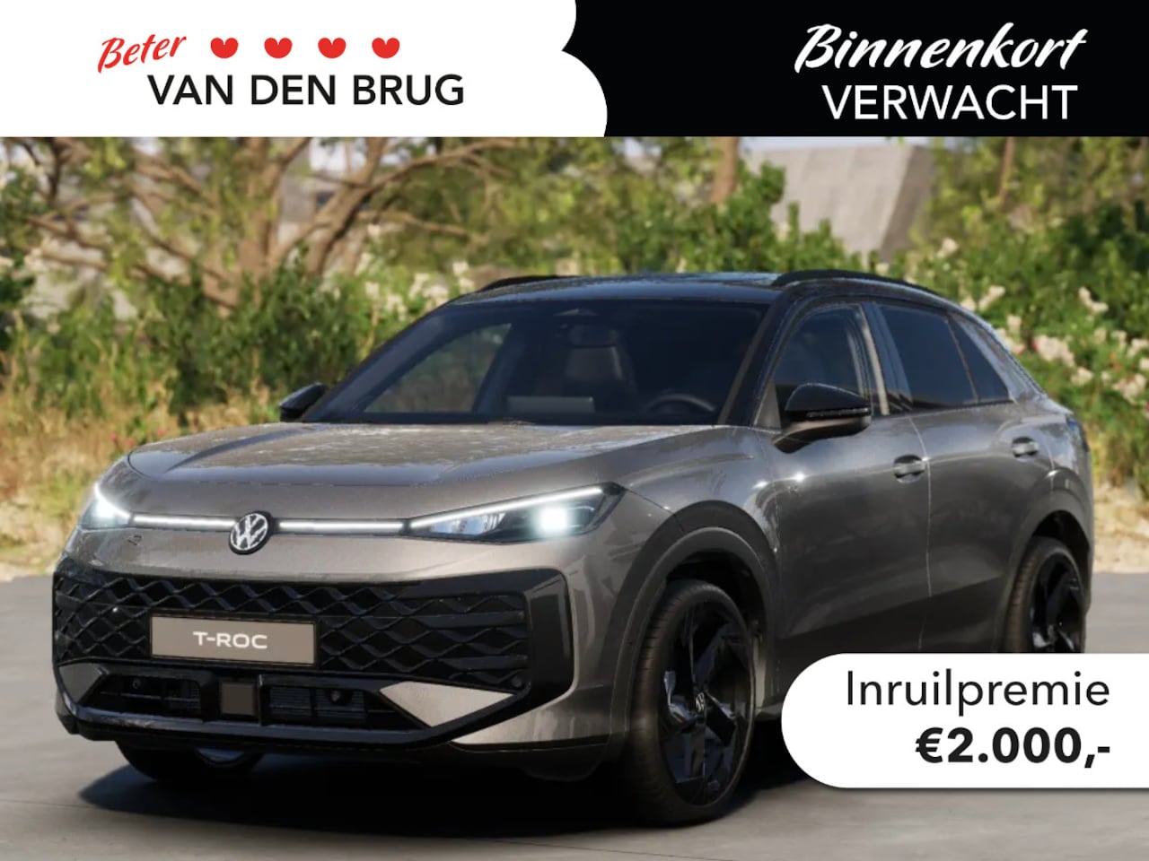 Volkswagen T-Roc - 1.5 eTsi R-Line First Edition Trekhaak | Harman Kardon | ACC | Panorama | Black Style | 20 - AutoWereld.nl