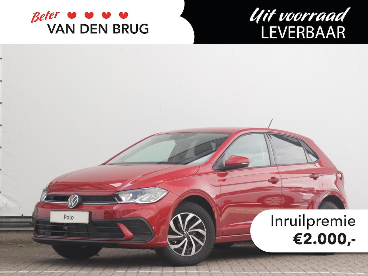 Volkswagen Polo - Life Edition 1.0 TSI 95 PK | Parkeersensoren | Achteruitrijcamera | Stoelverwarming | App- - AutoWereld.nl