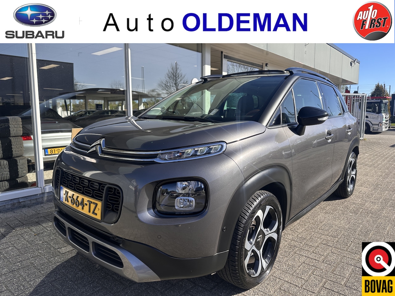 Citroën C3 Aircross - 1.2 PureTech S&S Shine LEDER,H.U.D,PANO,360 CAMERA - AutoWereld.nl