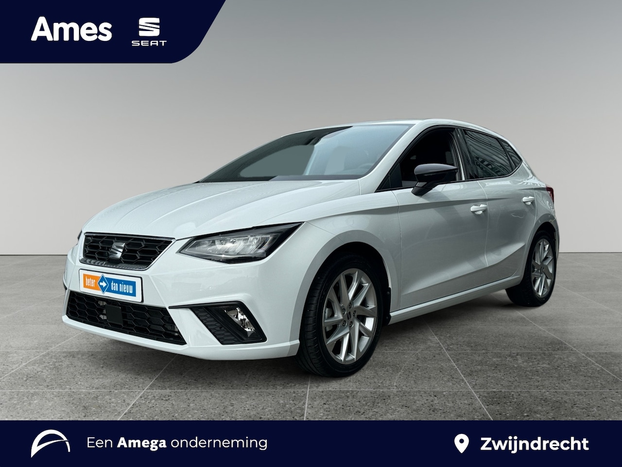 SEAT Ibiza - 1.0 115pk EcoTSI FR Business Connect Parkeersensoren achter | App-connect | Velgen 'Dynami - AutoWereld.nl