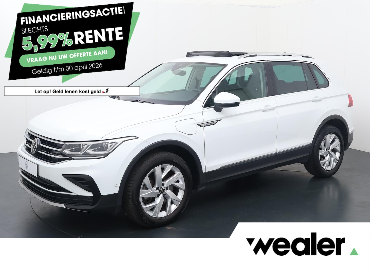Volkswagen Tiguan - 1.4 TSI eHybrid Elegance | 245 PK | SoH 89% | Panoramadak | Matrix LED koplampen | Achteru - AutoWereld.nl