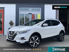 Nissan Qashqai - 1.2 Tekna + | 360° Camera | Trekhaak | Panoramadak | Leder |