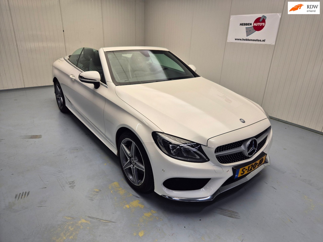 Mercedes-Benz C-klasse Cabrio - 200 Edition 1 Navi Camera ecc Leer Xenon Cruise Alu 18 " Pdc v & a - AutoWereld.nl
