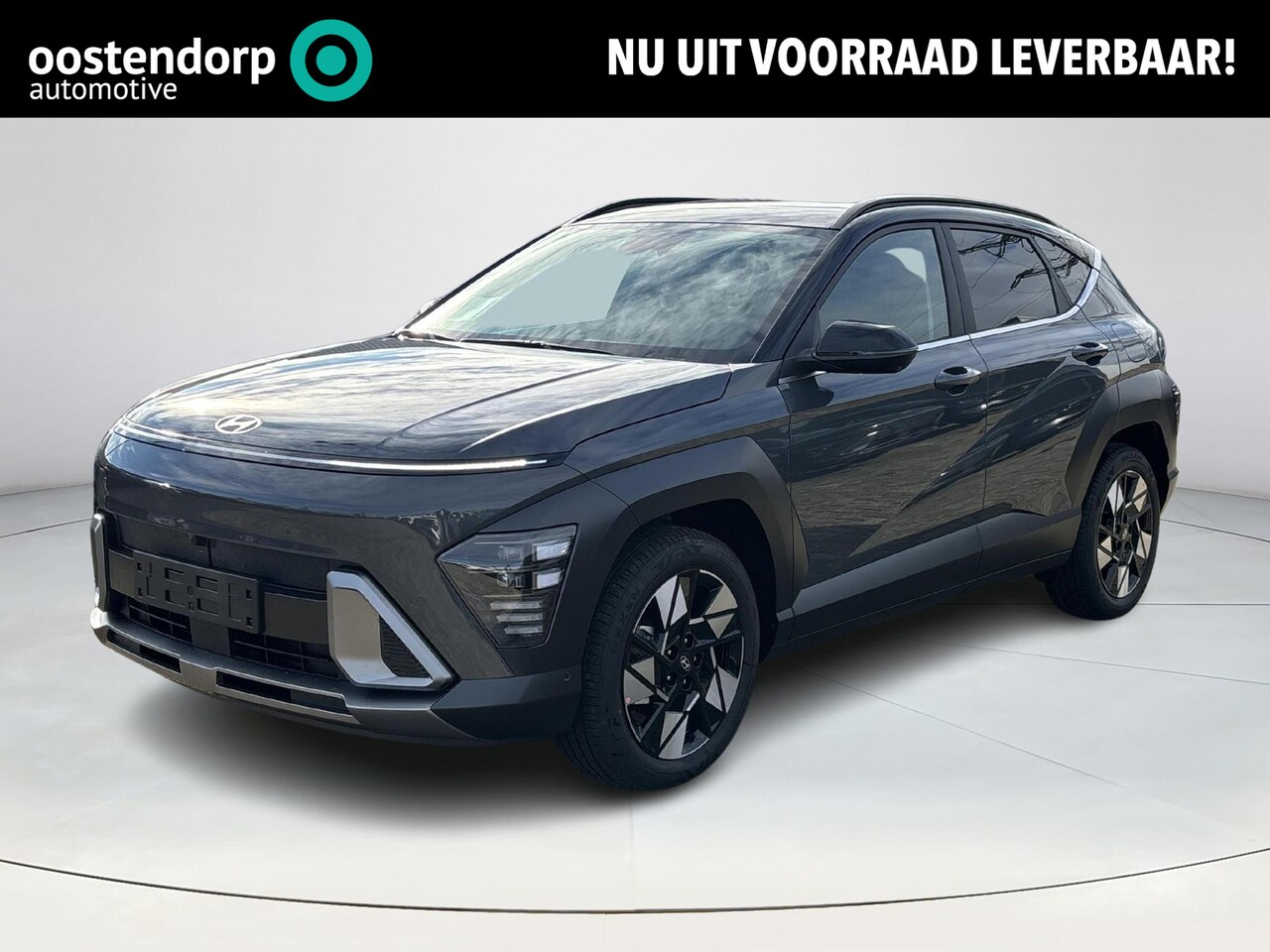 Hyundai Kona - 1.6 GDI HEV Premium | Uit voorraad leverbaar! | Elektrische stoelen met geheugen | Stoel/s - AutoWereld.nl