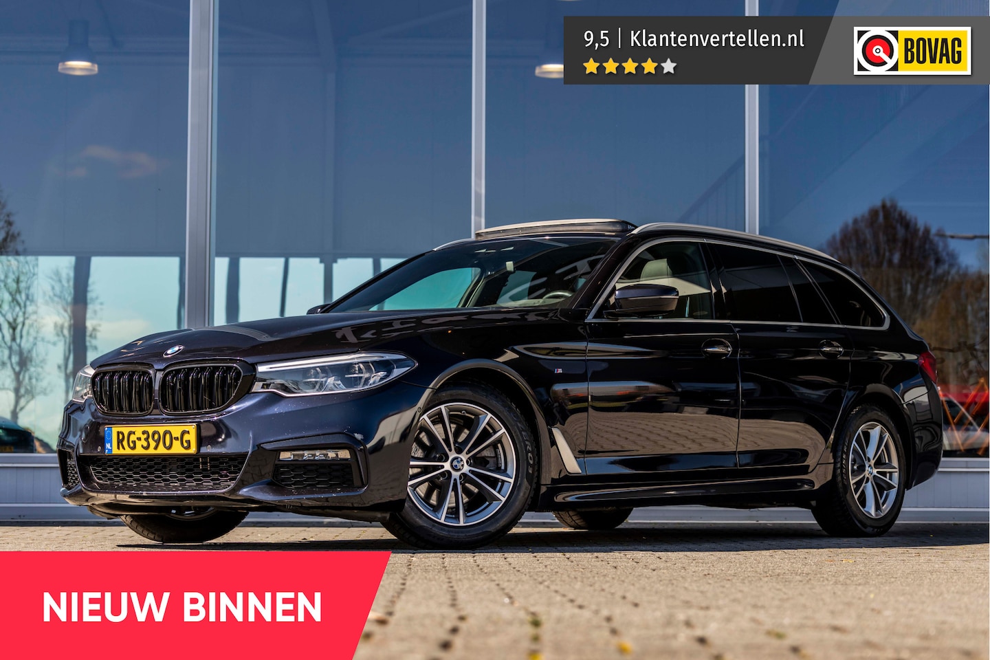 BMW 5-serie Touring - 520i High Executive M-Sport | Pano | Camera - AutoWereld.nl