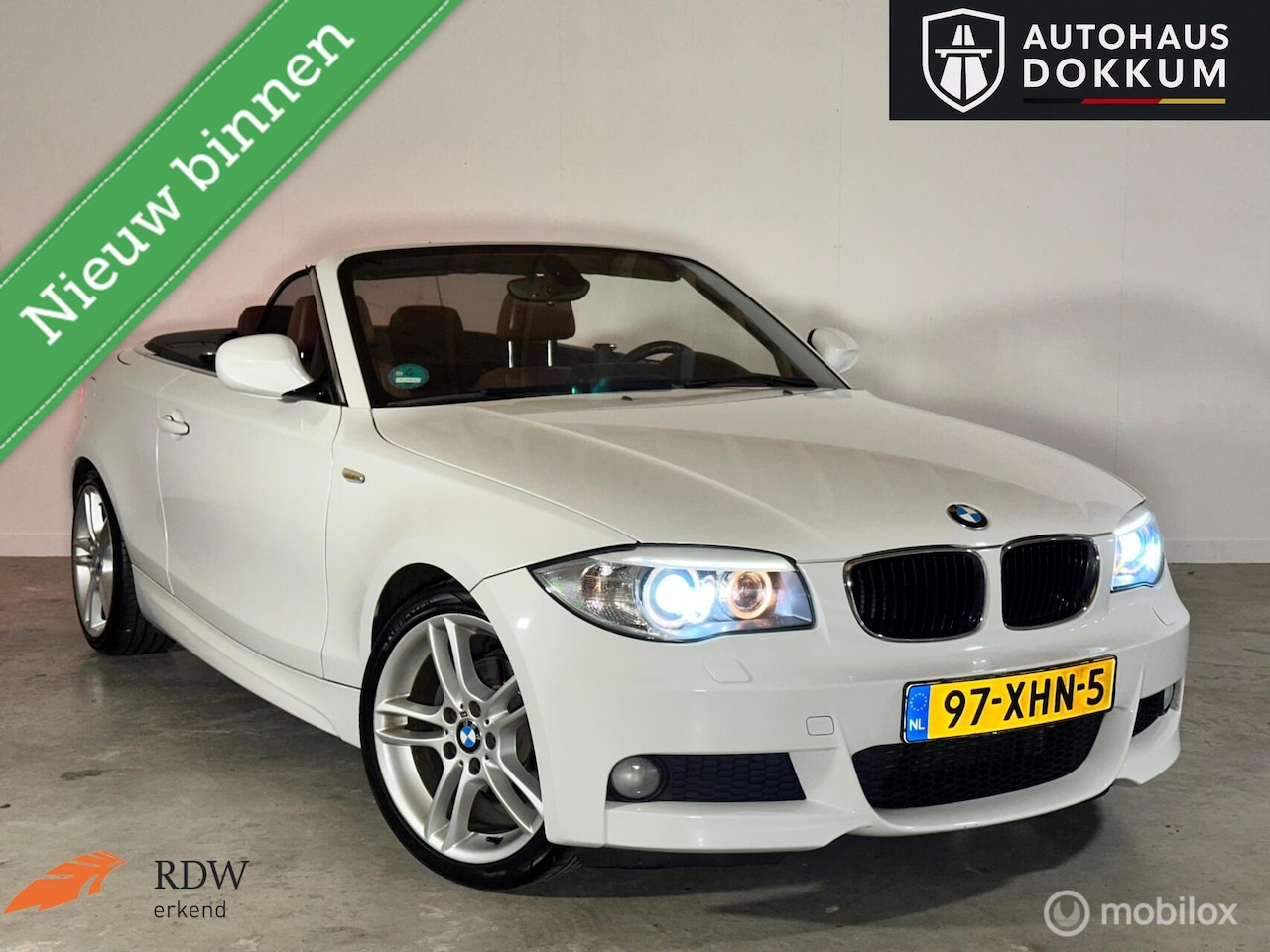 BMW 1-serie Cabrio - 118i High Executive M-pakket Origineel NL - AutoWereld.nl