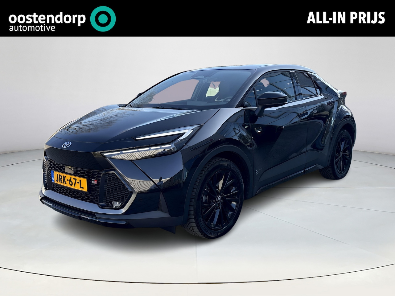Toyota C-HR - 2.0 Plug-in Hybrid 220 Black Edition **GEHEUGENSTOEL/ DODEHOEK DETECTIE/ PARKEERSENSOREN** - AutoWereld.nl