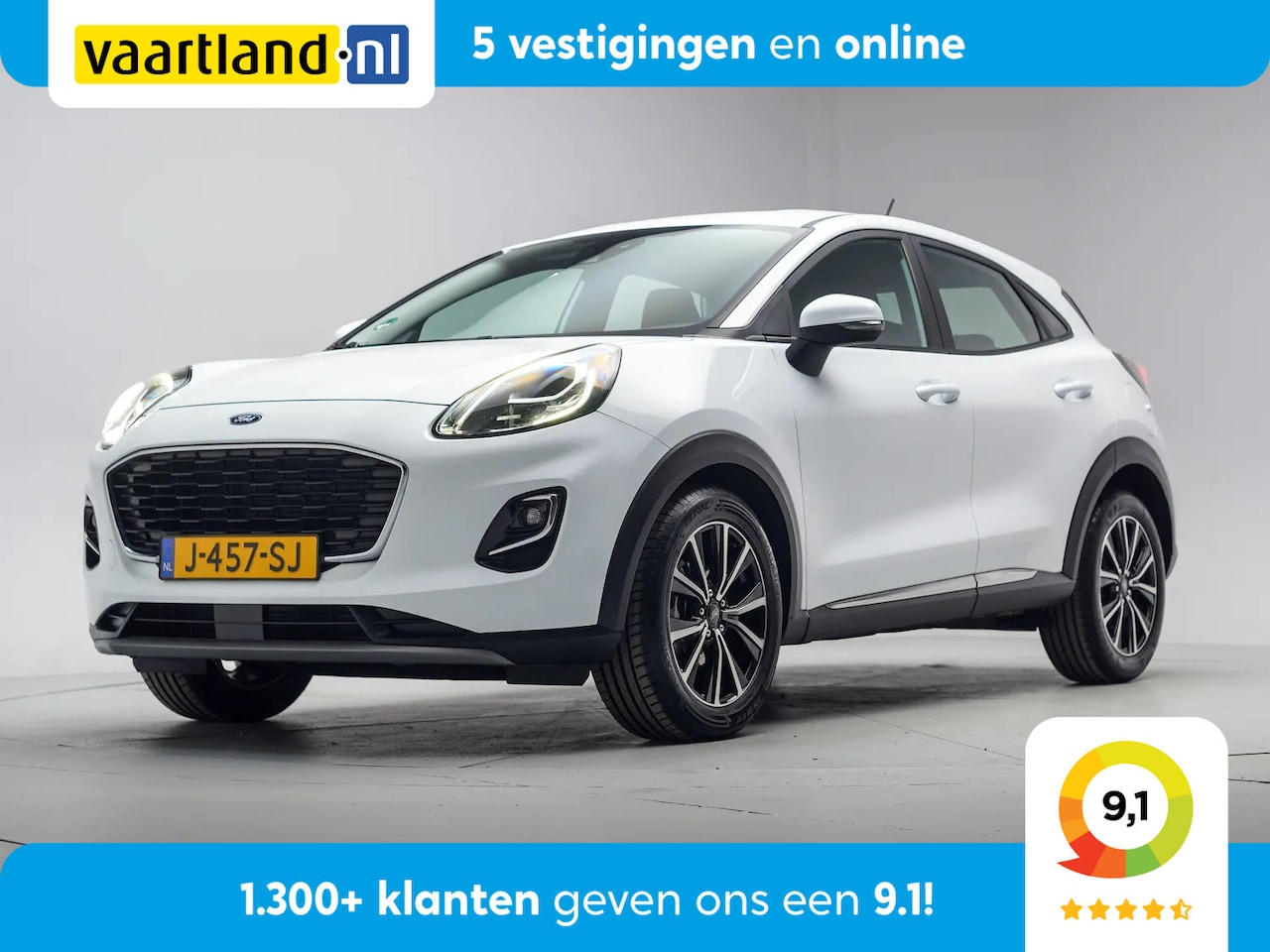 Ford Puma - 1.0 EcoBoost Hybrid Titanium [ LED Navi Apple/Android Camera ] - AutoWereld.nl