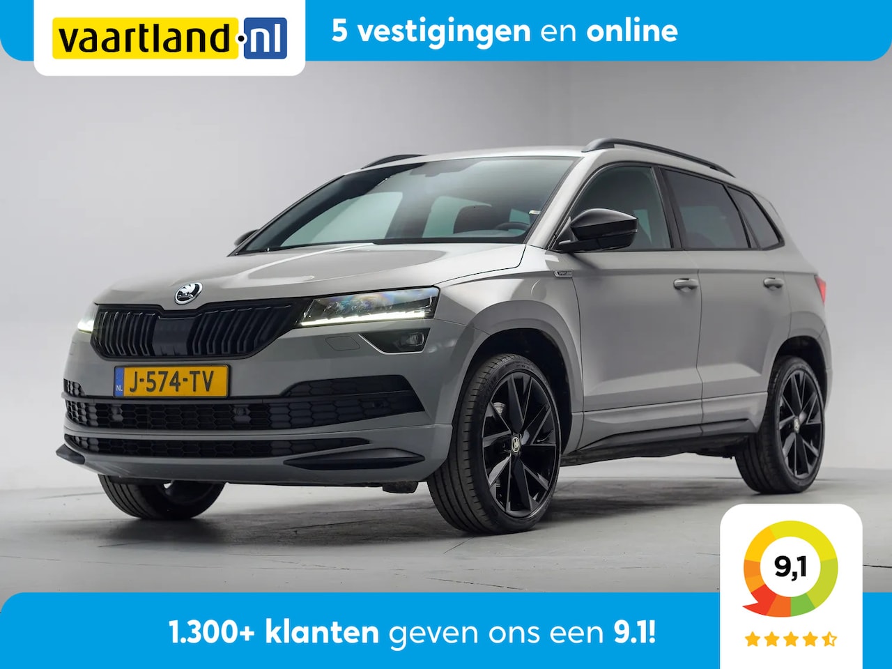 Skoda Karoq - 1.5 TSI ACT Sportline Business [ LED Virtual Navi Camera Trekhaak ] - AutoWereld.nl