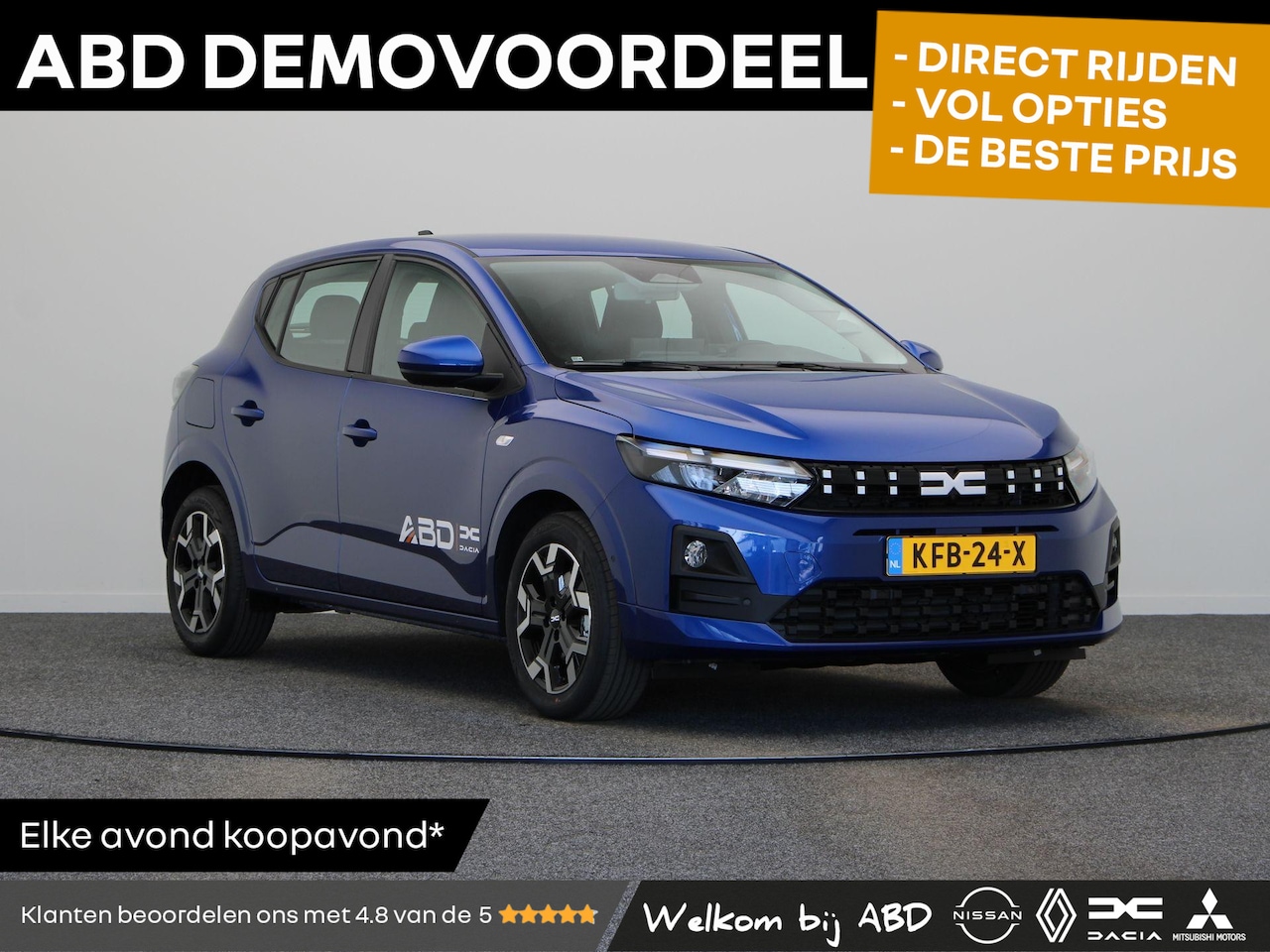 Dacia Sandero - Eco-G 120pk journey Automaat | Pack Driving | Pack Winter+ | Pack Nav+ | 7 jaar Garantie! - AutoWereld.nl