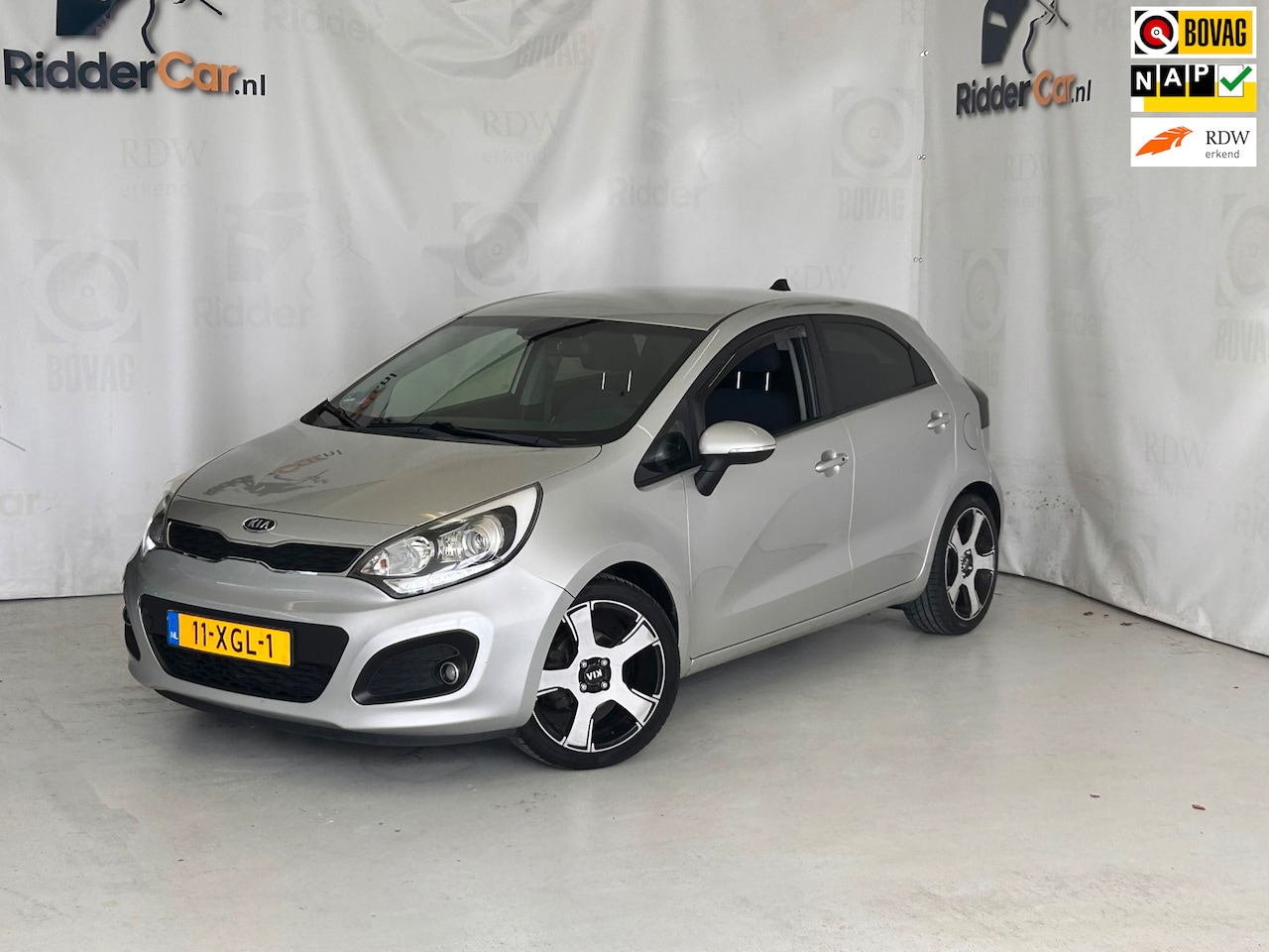 Kia Rio - 1.2 CVVT Super Pack|NAP|CRUISE|PARK SENS|AIRCO|BLUETOOTH| - AutoWereld.nl