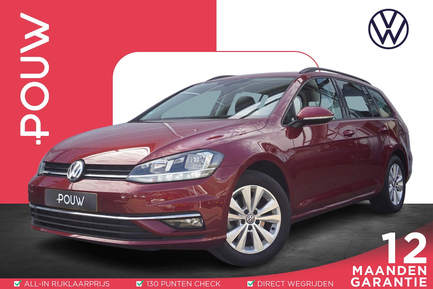 Volkswagen Golf Variant - 1.0 TSI 115pk Comfortline | Trekhaak | Navigatie | Adaptive Cruise - AutoWereld.nl