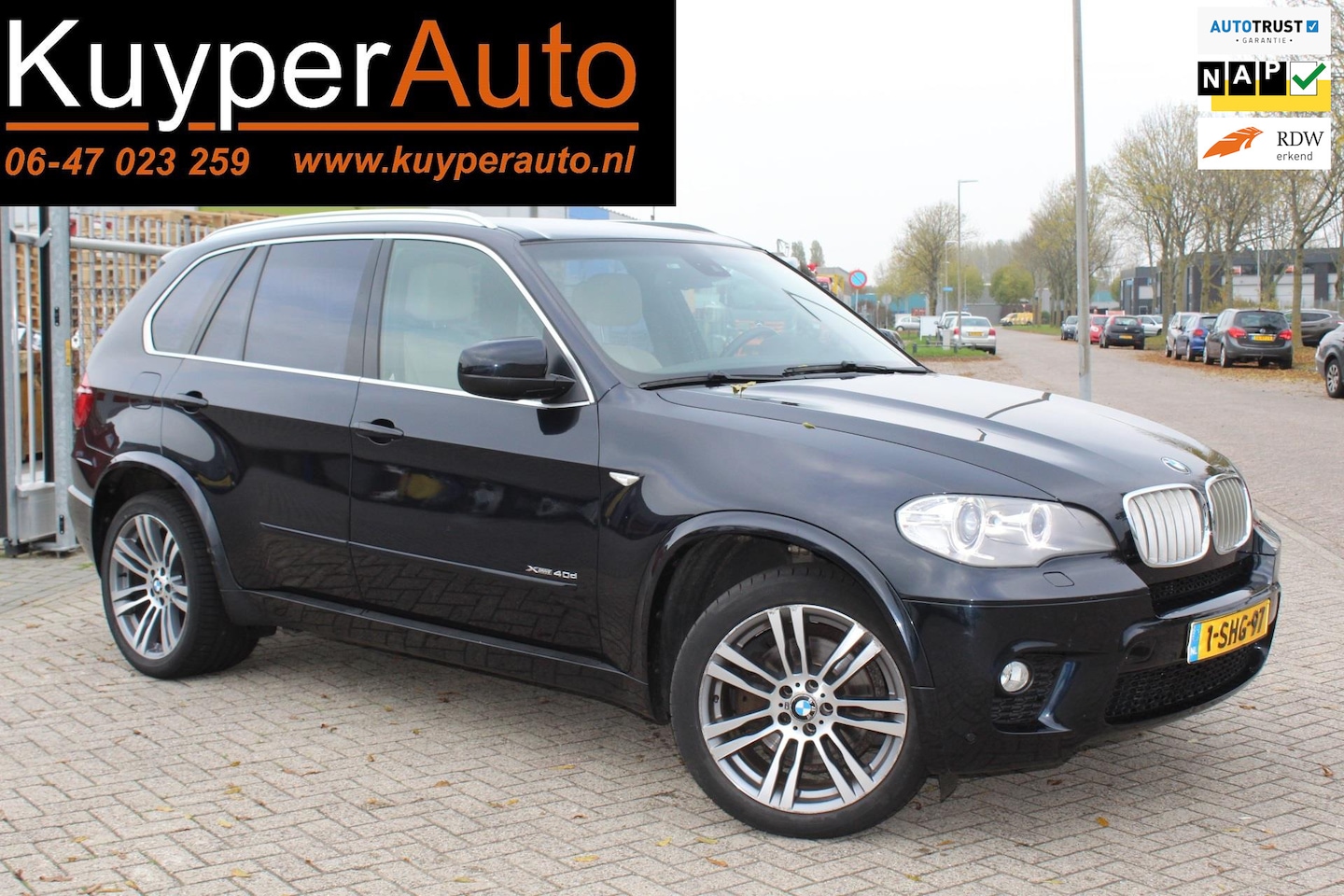 BMW X5 - XDrive40d High Executive NAP AUTOMAAT NAVI LEDER 4x4 TREKHAAK - AutoWereld.nl