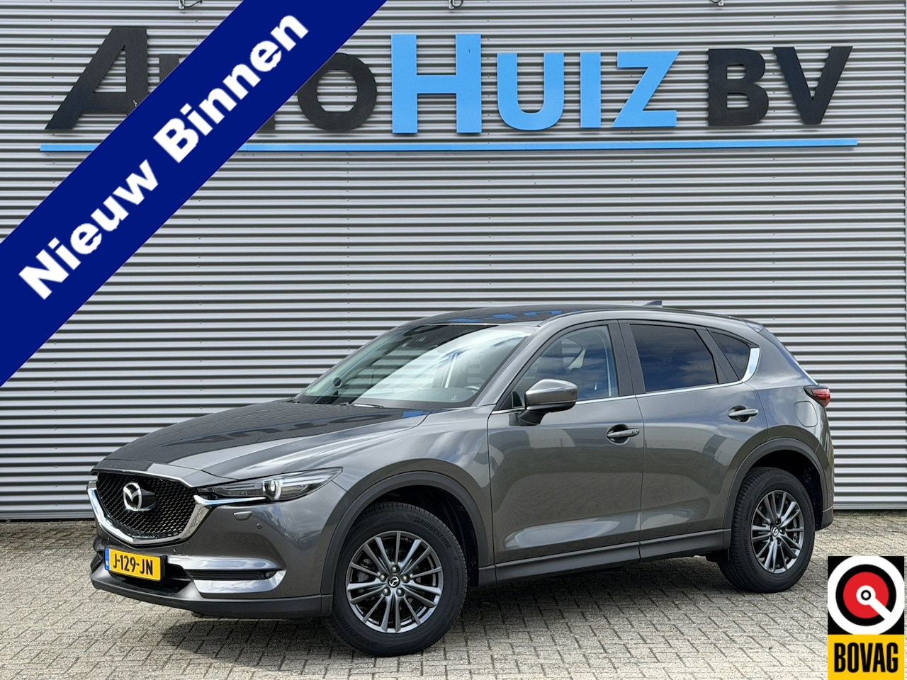 Mazda CX-5 - 2.0 SkyActiv-G 165 Business Comfort Bose Sound Leder Trekhaak LED Carplay Stuur en Stoelve - AutoWereld.nl