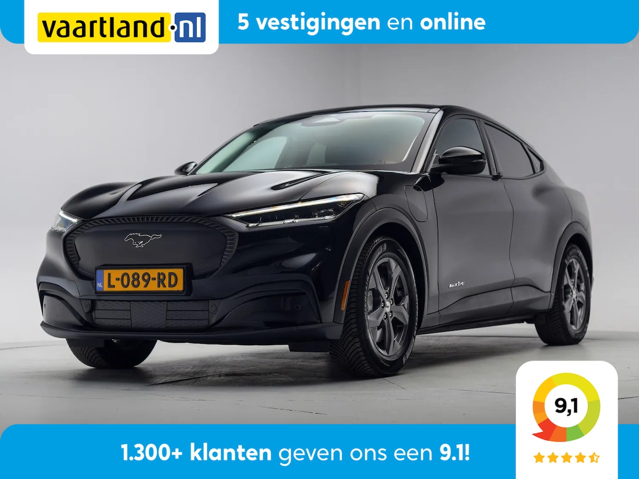 Ford Mustang Mach-E - RWD 75 kWh 3-Fase [ Adapt.cruise Leder Camera ] - AutoWereld.nl