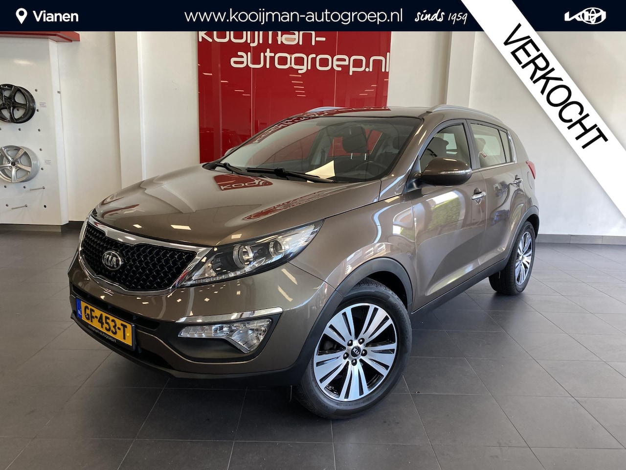 Kia Sportage - 1.6 GDI DynamicLine | Audio-navigatie full map | Achteruitrij camera | Elektr. climate con - AutoWereld.nl
