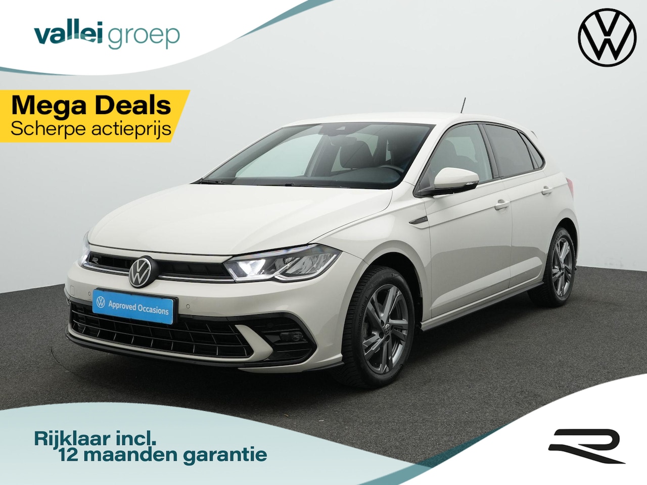 Volkswagen Polo - 1.0 TSI 95 pk R-Line | Parkeersensoren voor/achter | Adaptive Cruise | Carplay - AutoWereld.nl