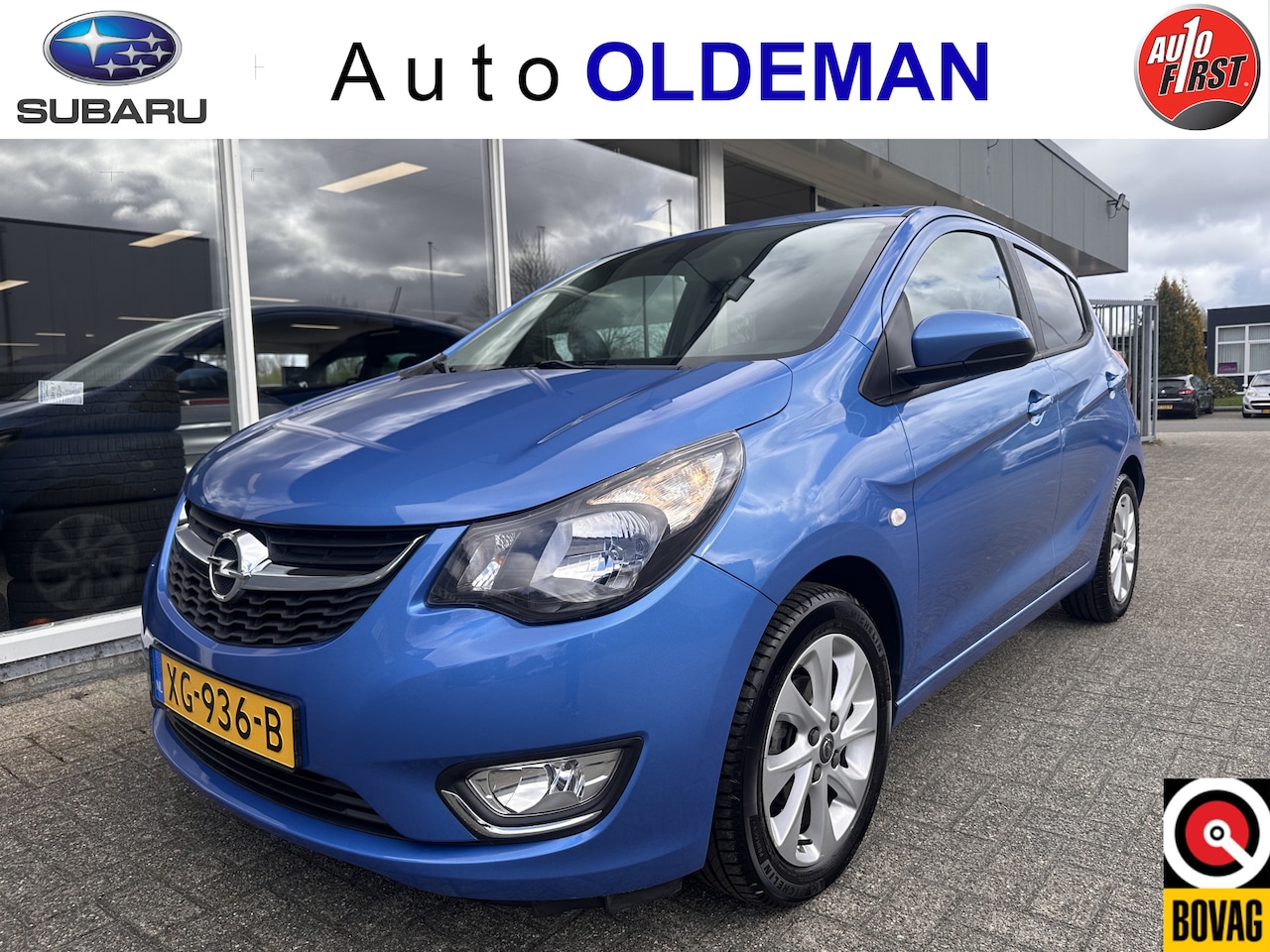 Opel Karl - 1.0 ecoFLEX Innovation LEDER,CARPLAY,CLIMA,LICHTMETAAL - AutoWereld.nl
