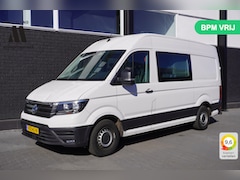 Volkswagen Crafter - 2.0 TDI 177PK L3H3 Dubbele Cabine EURO 6 - Airco - Navi - Cruise - € 20.950, - Excl