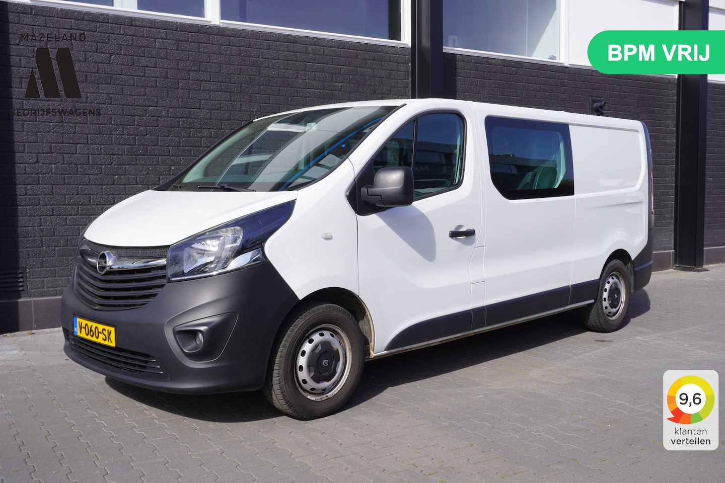 Opel Vivaro - 1.6 CDTI L2 Dubbele Cabine EURO 6 - Airco - Cruise - PDC - €11.950,- Excl. - AutoWereld.nl