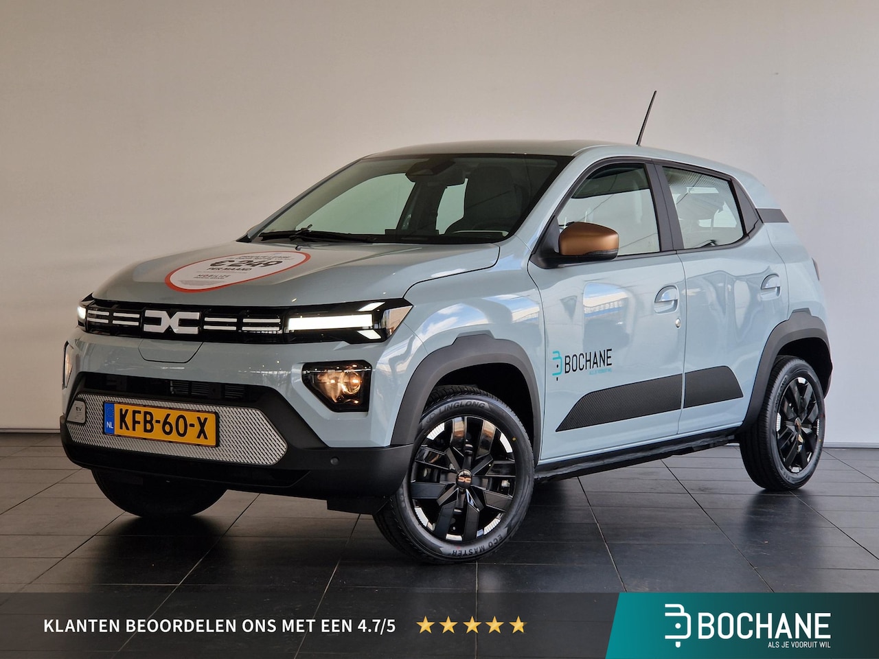 Dacia Spring - Extreme 100 pack city l pack power - AutoWereld.nl