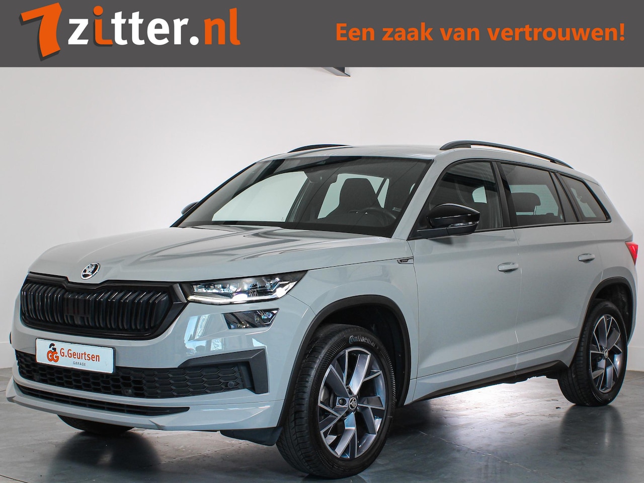 Skoda Kodiaq - 1.5 TSI Sportline Business 1.5 TSI Sportline Business, 7-Persoons, Trekhaak, Stuurverwarming/Stoelverwarming, Memory - AutoWereld.nl