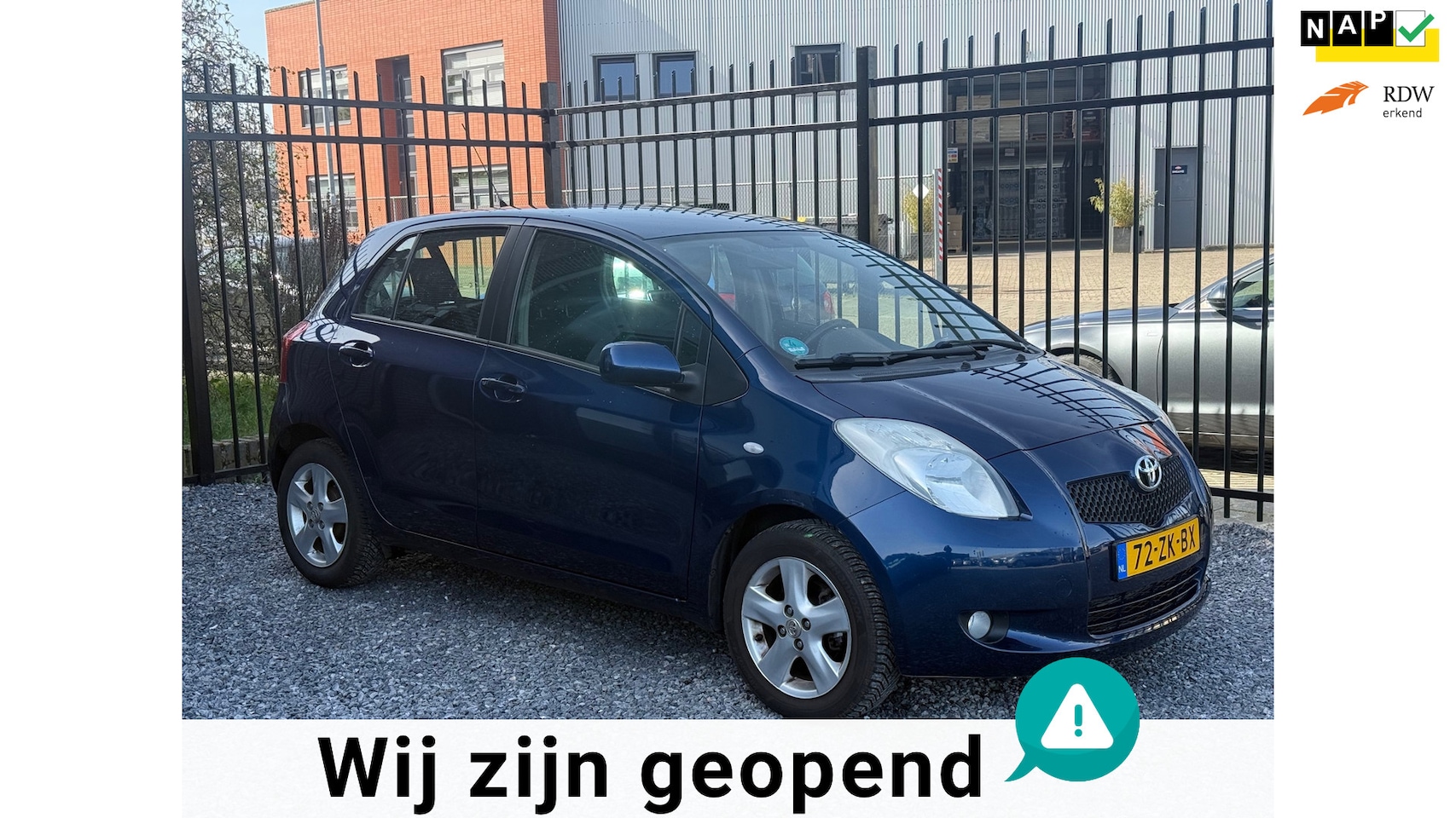 Toyota Yaris - 1.3 VVTi Luna MMT CLIMA!AUTOMAAT!5DEURS!KOOPJE! - AutoWereld.nl