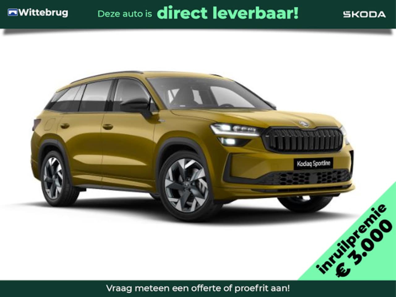 Skoda Kodiaq - 1.5 TSI PHEV Sportline Business / Comfort Pakket / Panoramadak / Trekhaak / Winter pakket - AutoWereld.nl