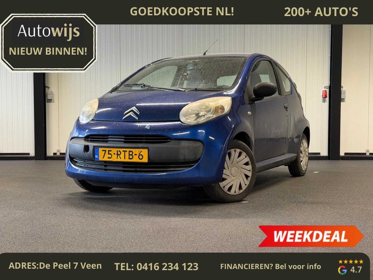 Citroën C1 - 1.0-12V Séduction|INRUIL KOOPJE - AutoWereld.nl