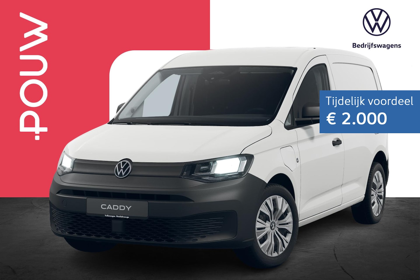 Volkswagen Caddy Cargo - 1.5 TSI 115pk eHybrid | Cruise Control | Parkeersensoren - AutoWereld.nl