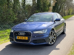Audi A6 - 3.0 TFSI quattro S-Line | Schuif/Kanteldak + Lederbekleding + Camera + Cruise + Clima Nu €