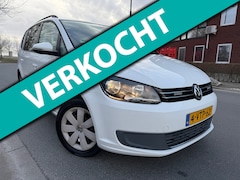 Volkswagen Touran - 1.6 TDI Comfortline BlueMotion bj 2012 Grijskenteken AIRCO/NAVI/NETTE AUTO