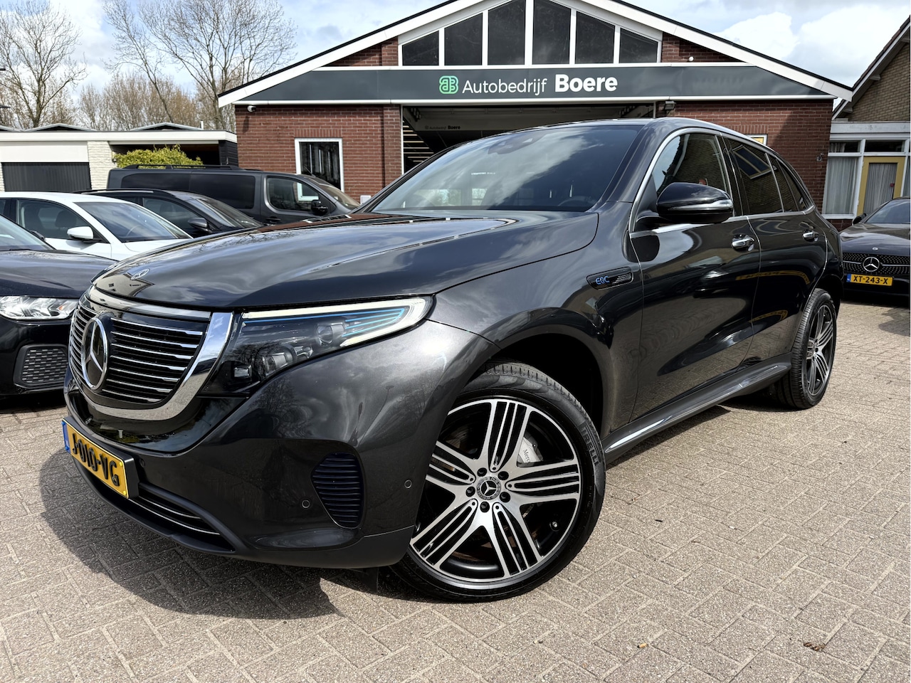 Mercedes-Benz EQC - 400 4MATIC Business Solution Luxury 80 kWh SOH 94,7%, Leer, Carplay, Adap.cruise - AutoWereld.nl