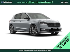 Skoda Fabia - 1.0 TSI Monte Carlo inruilpremie 2.000, - / 18" lichtmetalen velgen Libra / Licht en Zicht