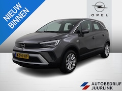 Opel Crossland - 1.2 Turbo 110pk Elegance Nav/Trekaak/Agr/Camera /Led/Ecc/H.Leder/