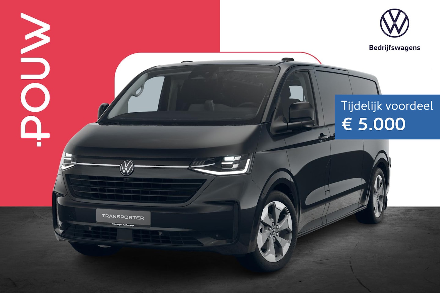 Volkswagen Transporter - 2.5 eHybrid 233pk AUT L2H1 32 Bulli | LMV 19'' | Trekhaak Elek. Uitklapbaar - AutoWereld.nl