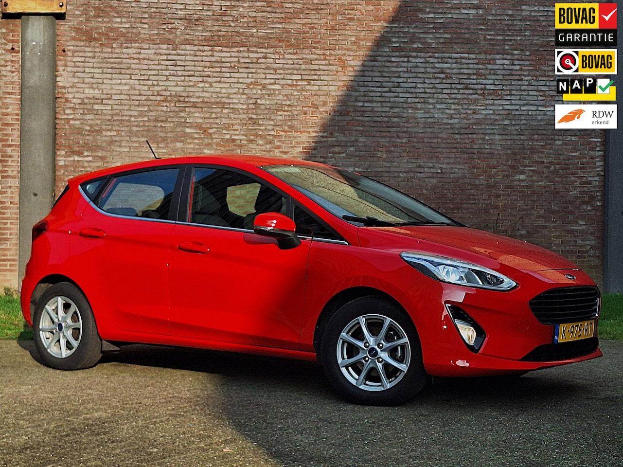 Ford Fiesta - 1.0 EcoBoost Hybrid Titanium 1.0 EcoBoost 125 PK Hybrid Titanium, Climat, Cruise, Apple Carplay, LM Velgen, Ned Auto. - AutoWereld.nl
