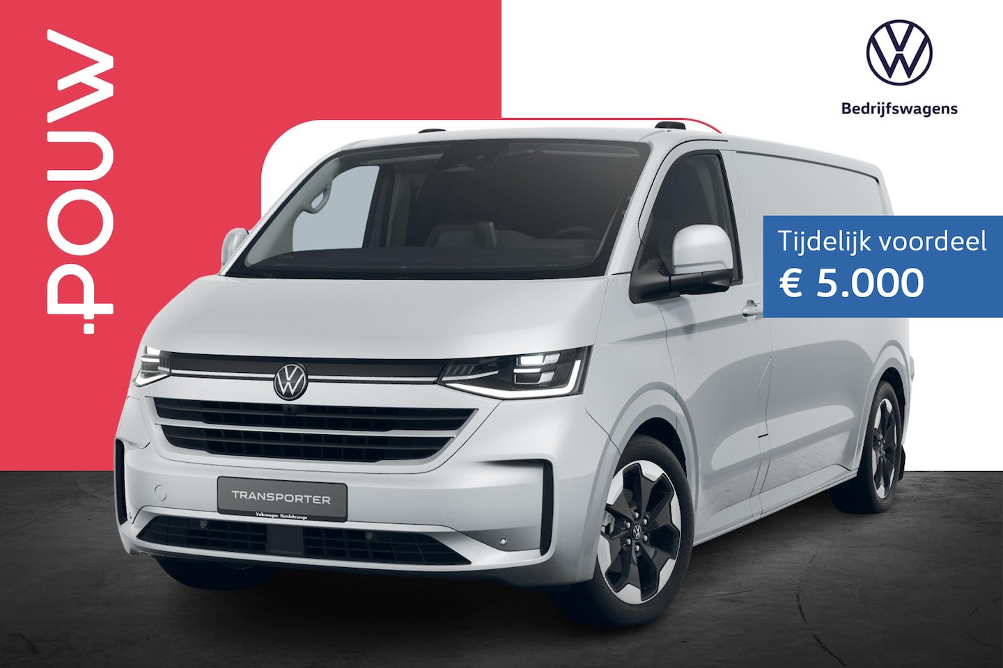 Volkswagen Transporter - 2.5 eHybrid 233pk AUT L2H1 30 Bulli | LMV 19'' | Trekhaak Elek. Uitklapbaar - AutoWereld.nl