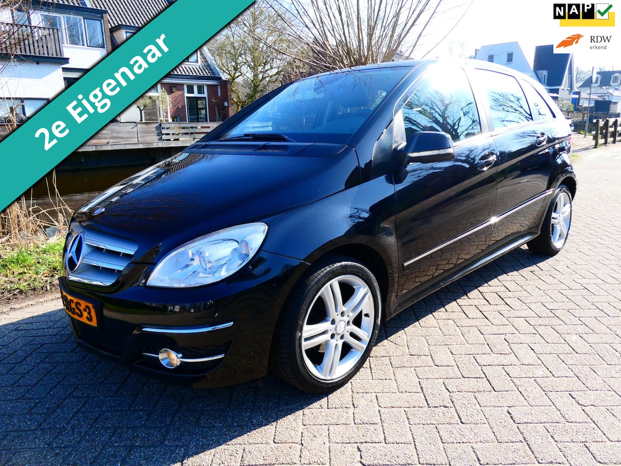 Mercedes-Benz B-klasse - 160 Automaat 2e eig. Airco Cruise Trekhaak Hoge zit - AutoWereld.nl