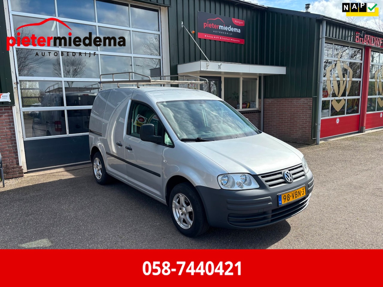 Volkswagen Caddy - 1.9 TDI / Cruise / Airco / Imperiaal - AutoWereld.nl