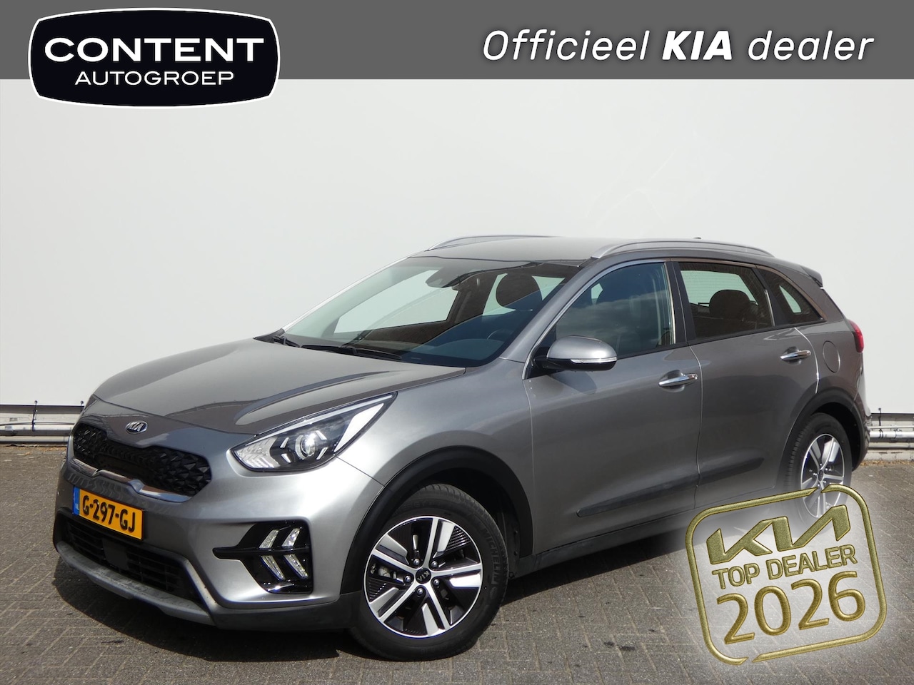 Kia Niro - 1.6 GDi Hybrid 141pk DCT6 DynamicLine / 38.000 KM !!! - AutoWereld.nl