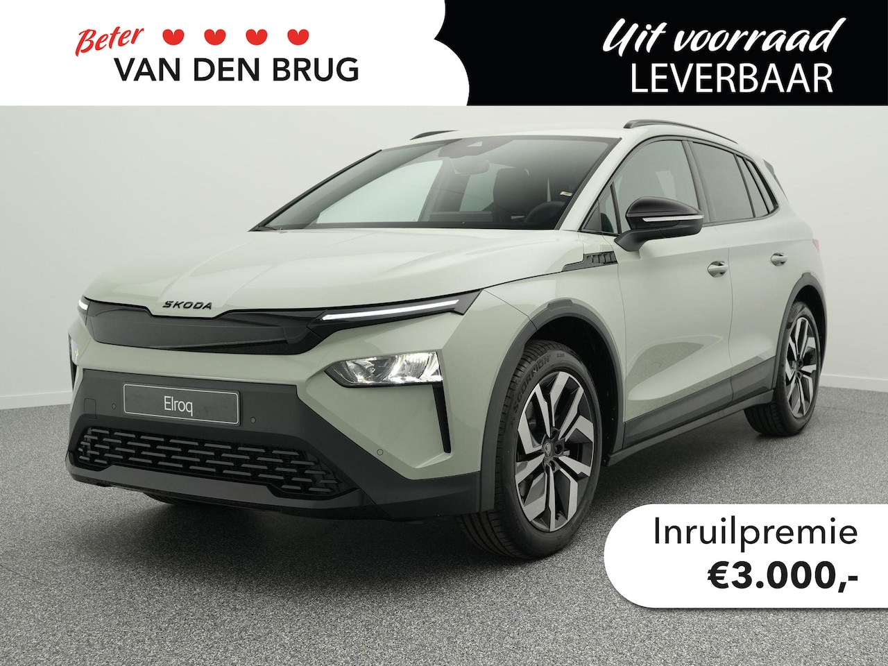 Skoda Elroq - 60 Sportline | Trekhaak | Stoel -& stuurverwarming | Adaptieve cruise control | Dodehoekse - AutoWereld.nl