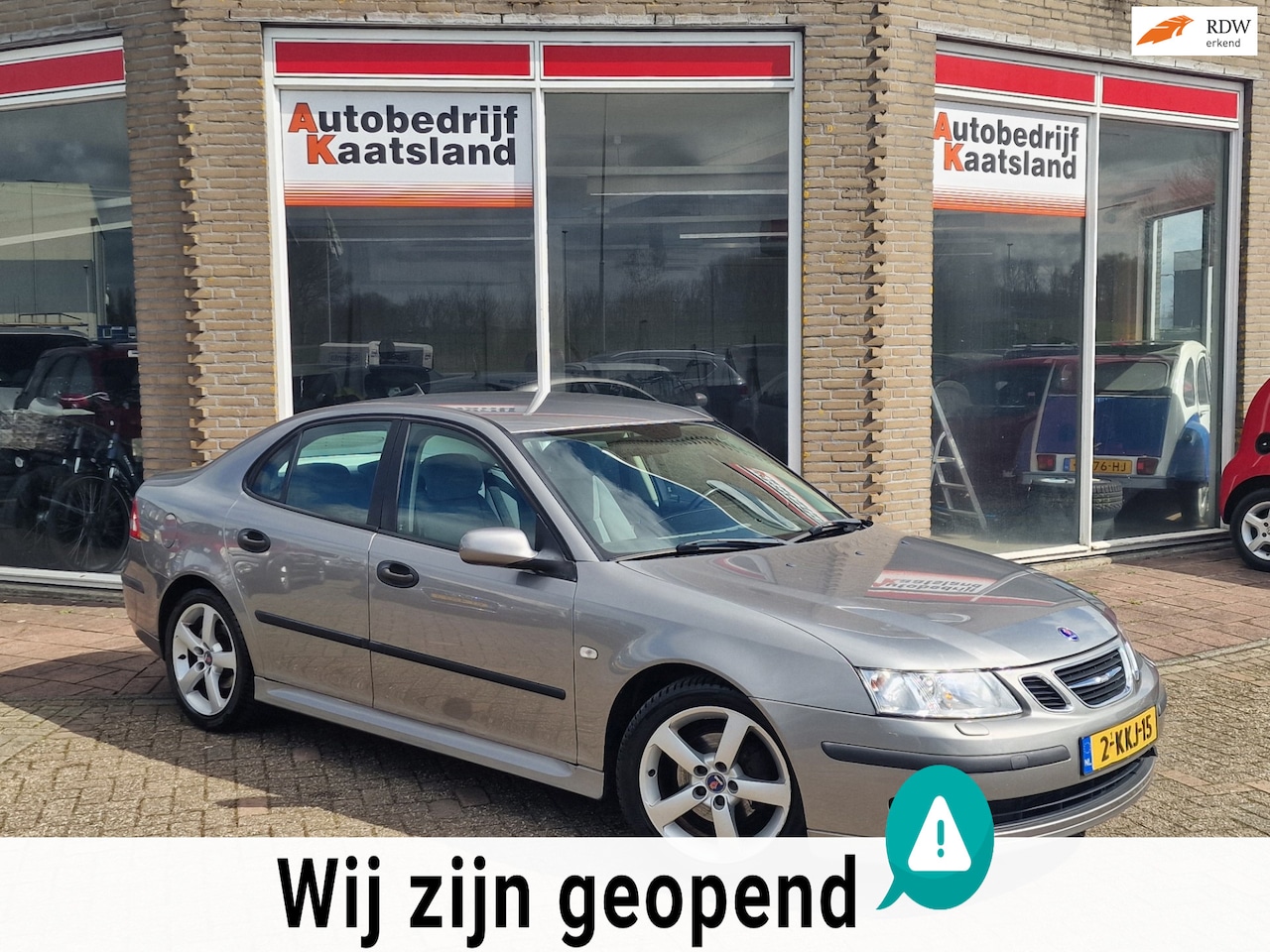 Saab 9-3 Sport Sedan - 1.8t Vector 150 PK - Stoelverwarming - APK: 1-2027! - AutoWereld.nl