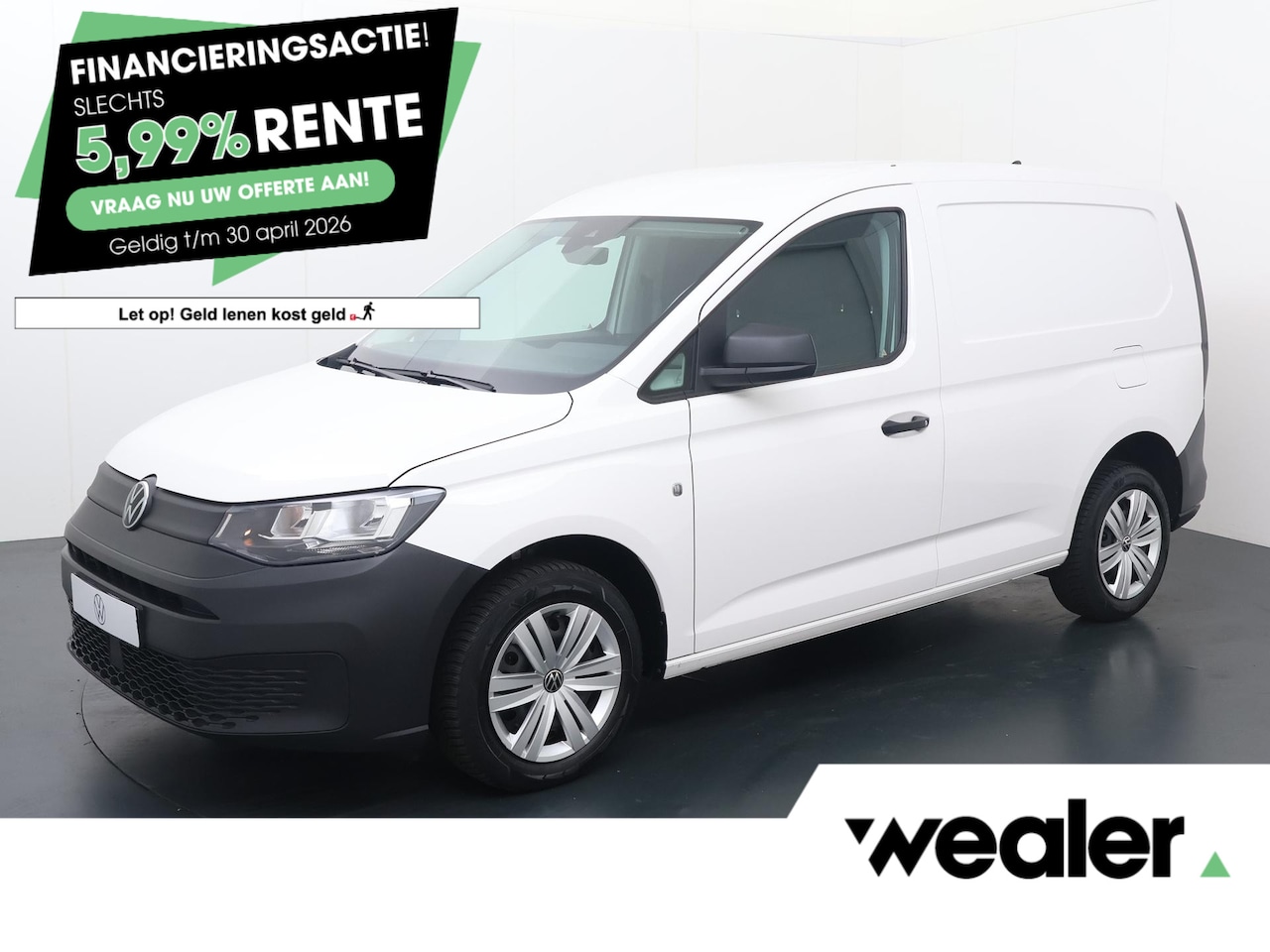 Volkswagen Caddy Cargo - 2.0 TDI Comfort | 122 PK | Automaat | Navigatiesysteem | Airco | Cruise control | - AutoWereld.nl