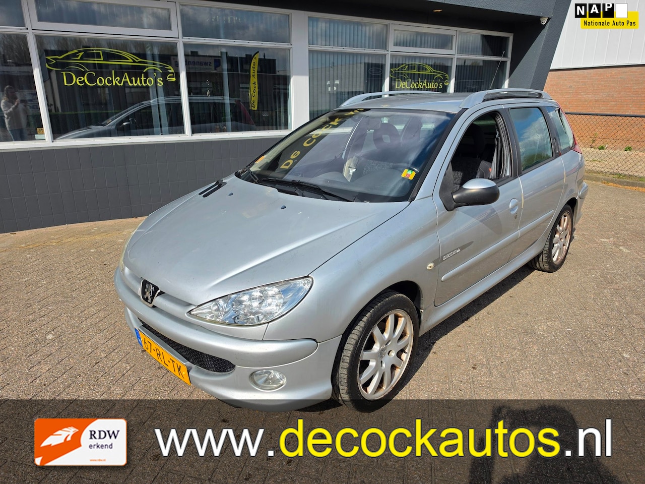 Peugeot 206 SW - 1.6-16V Quiksilver/AIRCO/TREKHAAK - AutoWereld.nl