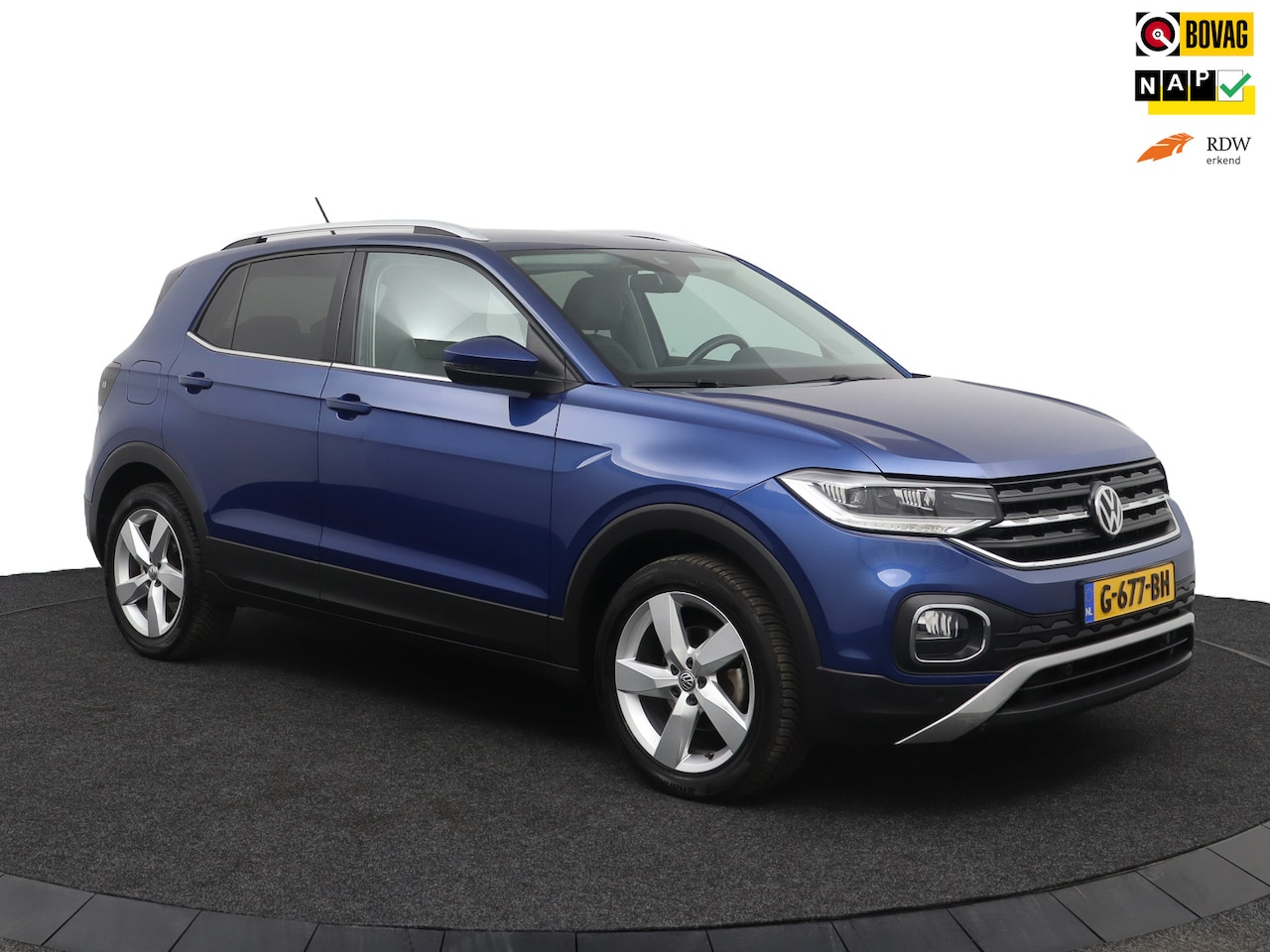 Volkswagen T-Cross - 1.0 TSI Style VIRTUAL DISPLAY I APPLE CAR-PLAY I LED VERLICHTING - AutoWereld.nl